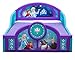 Disney Frozen Sleep and Play Toddler Bed with Attached Guardrails by Delta Children