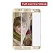 Samsung Galaxy S6 Edge+ Plus Tempered Glass Screen Film Protector: Valuebuybuy 9H 0.2mm Thinest Full Cover Curved Edge to Edge Protection Armor Guard Shatterproof - S6 Edge Plus Gold