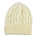 Aran Crafts Merino Wool Knit Hat, Natural