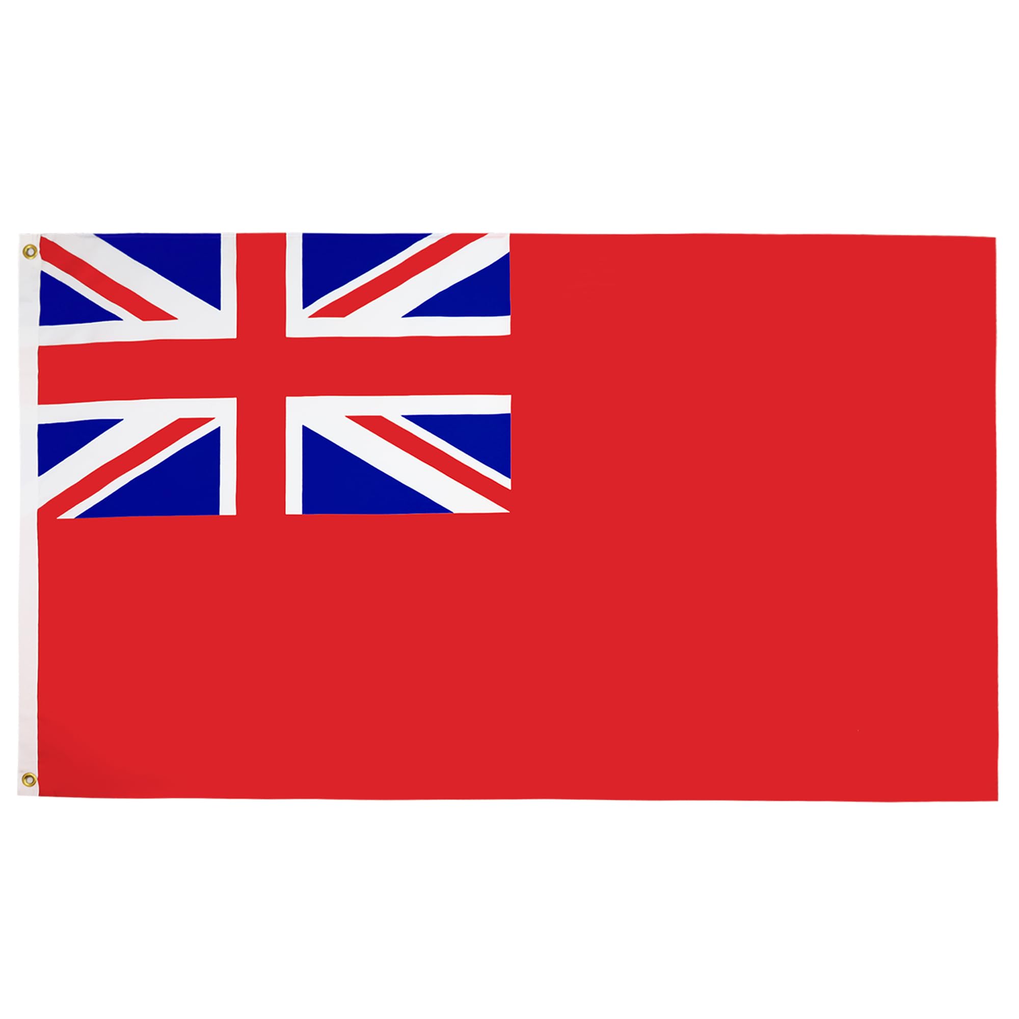 AZ FLAG - United Kingdom Red Ensign Flag - Large 5x8 Ft - 100D Polyester Uk - British - England Big Banner with Two Metal Grommets - Fade Resistant - Vivid Colors - 5' x 8' Feet - 250x150 Cm