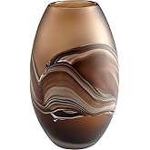 Cyan Design 10479 Nina 11 inch Vase Amber Swirl
