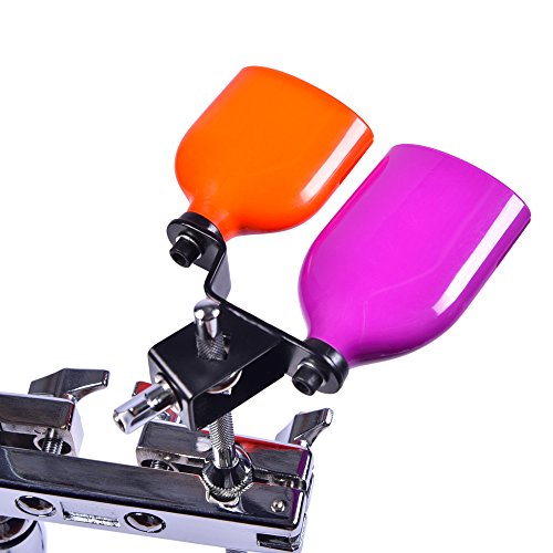 Drum Percussion Cowbell Double Mounted Bell Two-colors - Thumbnail 2