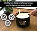 Soy Essential Oil Scented Candle, Large 3 Wick w/Lid & Gift Box 13oz French Lavender Scented (+ Other Scent Options) by Oojra