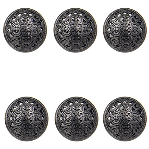 6 pieces metal blazer button set - for blazer, suits, s…
