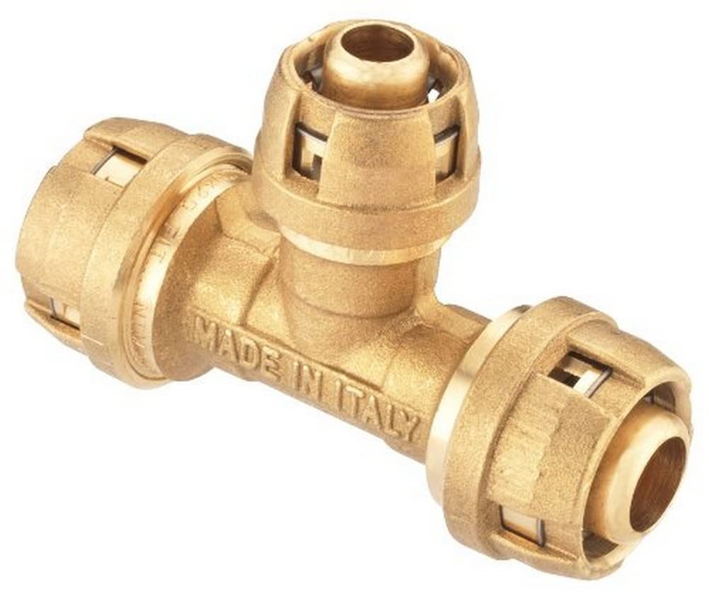 CORNAT VRST660816 Insert-T-Piece Complete 16 mm, Brass