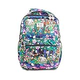 JuJuBe x Tokidoki Backpack, Be Packed | Travel-Friendly, Compact Stylish Backpack Purse, Adjustable Straps, For Kids and Adults | Camp Toki