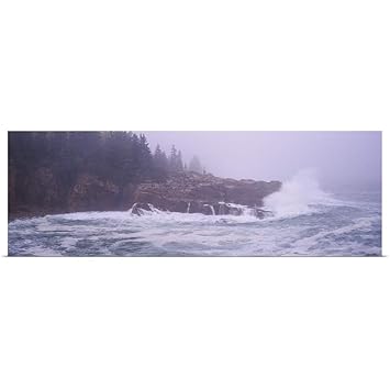 Amazon Com Greatbigcanvas Poster Print Entitled Waves Breaking