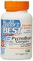 Doctor's Best Pycnobrain Complex with Pycnogenol and Taurine Capsules, 60 Count
