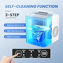OLIXIS Portable Ice Maker for