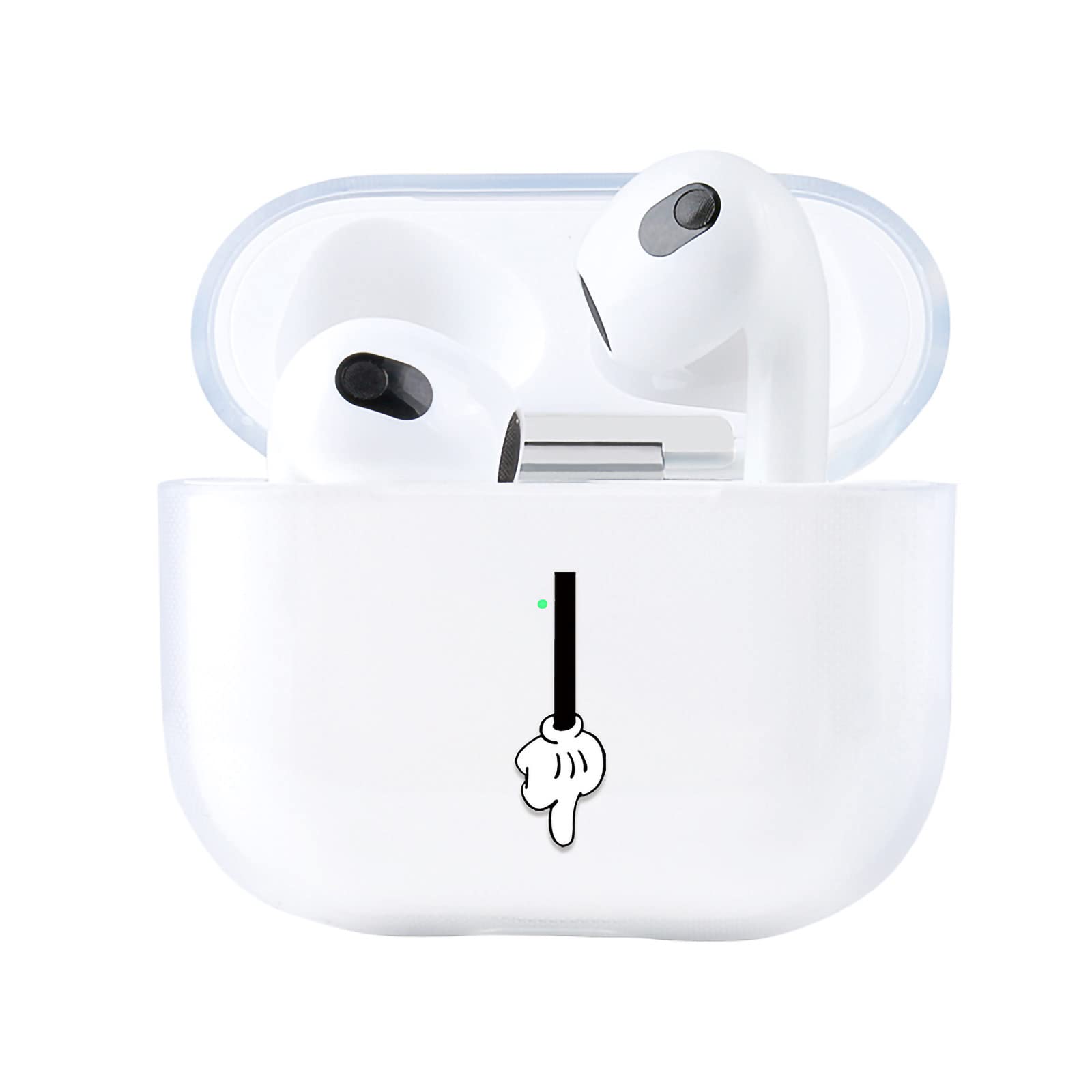 AKABEILA Air Pods 3 Apple AirPod 3 Case Cover Cute AirPods 3 Case, Compatible with Apple Wireless AirPods 3 Case Cute AirPod 3 Cases For Girls Cases Silicone Shockproof Full Protection