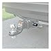 Curt Manufacturing 23530 Anti-Rattle Hitch Lock, Silver
