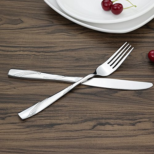 Nicesh 30-piece Stainless Steel Flatware Set, Service for 6