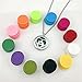 YOUFENG Essential Oil Necklace Diffuser Family Tree of Life Necklace Pendant Aromatherapy Locket 49 Refill Pads (Mother Daughter Oil Locket)