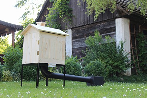 123home24.com Räucherkammer 50x50x70cm Räucherschrank Räucherofen mobil Komplettset PREMIUM – Bild 7