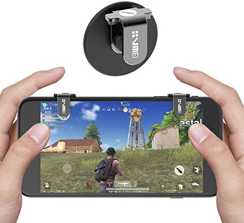 Mobile Game Controller, VMEI PUBG Mobile Game Joystick,Sensitive Aim Buttons and Shoot L1 R1 for PUBG/Fortnite/Rules of Survial Cell Phone Gams of Survial for Android iOS.V02 (2 Pack)