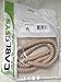 Beige 25' Ft Generic LONG Handset Phone Cord by DIY-BizPhones