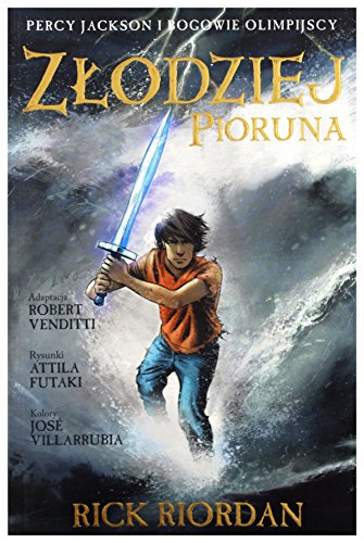 Percy Jackson i bogowie olimpijscy - ZĹodziej Pioruna Tom I - Rick Riordan [KSIÄĹťKA]