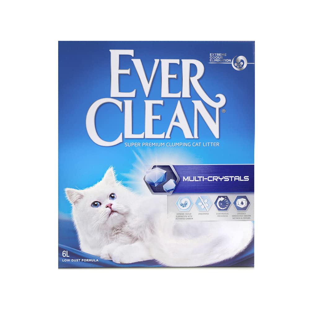 Ever Clean Multi-Crystals Cat Litter, 6 Litre