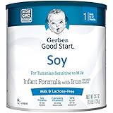 Gerber Good Start Soy Non-GMO Powder Infant Formula Stage 1, 25.7 Ounces