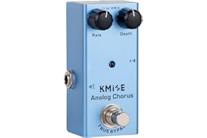 LOTMUSIC Kmise Analog Chorus Electric Guitar Effects Pedal Mini Single Type DC 9V True Bypass