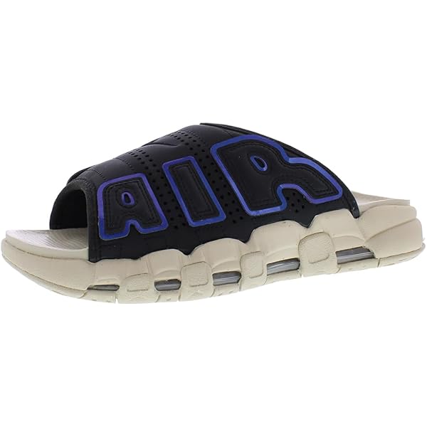 Amazon.com | Men's Black Air More Uptempo Slides by NIKE | Sandals