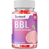 Suntbell BBL Gummies, Women Health Supplement with a Natural Plant Formula That Includes Saw Palmetto, Strawberry Flavor, 60 Count