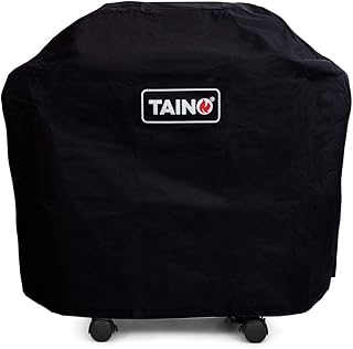 TAINO 4-Brenner Gasgrill Abdeckung Grillhaube Abdeckhaube Wetterschutz für Platinum Black RED