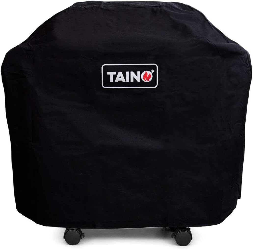 TAINO 4-Brenner Gasgrill Abdeckung Grillhaube Abdeckhaube Wetterschutz für Platinum Black RED