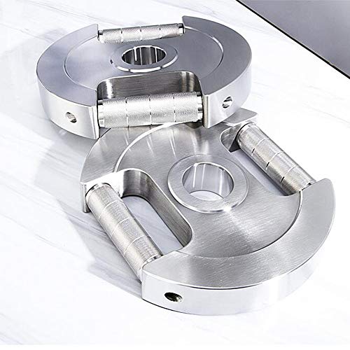 Barbell-Standard-2-Inch-Bumper-Weight-Plates-304-Stainless-Steel-Multi-Function-Grip-for-Olympic-Bar-Strength-Training-Weightlifting-Fitness-Single