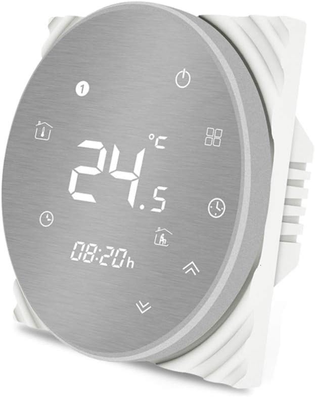 LYDUL Smart Thermostats for Home,Smart Wifi Central Air Conditioner Thermostat,Temperature Controller, 4 Pipe Or 2 Pipe 3 Speed Fan Coil Unit Water System