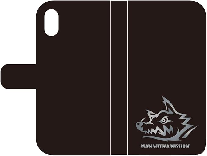 Amazon Iphonex Xs Man With A Mission 手帳型ケース 銀 アイドル 芸能人グッズ 通販