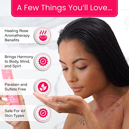 Rose Sensation Hydrating Shampoo for Sensitive Scalp Bulgarian Rose