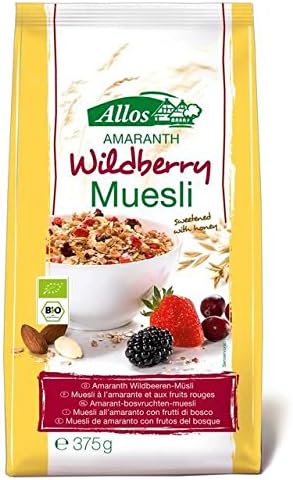 Allos Organic Amaranth Wildberry Muesli - 375g