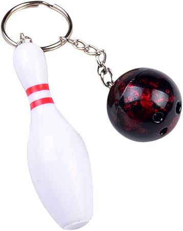 Amazon Vi Yo キーリング キーリングホルダー ボウリング ボール ファッション アクセサリー 贈り物 レッド Vi Yo ビューティー 通販