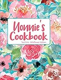 Nonnie's Cookbook Teal Pink Wildflower Edition by