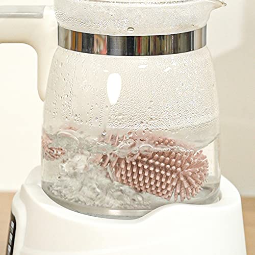 haakaa Silicone Cleaning Brush Kit Blush Scrub Brush for Breast