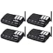 Wireless Intercom System Hosmart 1/2 Mile Long Range 7-Channel Security Wireless Intercom System for Home or Office (2018 New Version) [4 Stations Black] primary