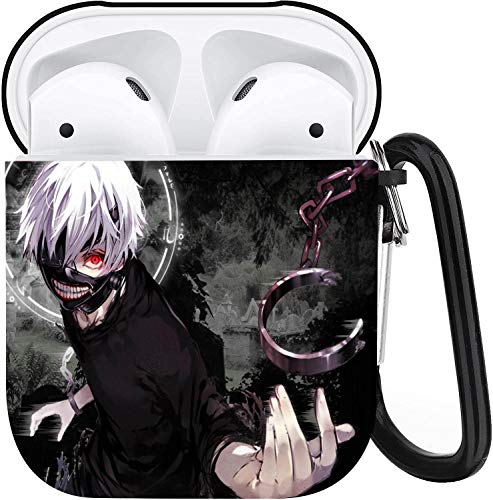 Tokyo Ghoul AirPods Case Protective Cover,Fully Protected
