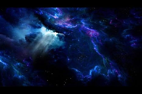 Amazon 星雲の壁紙 宇宙の壁紙 キャンバス ステッカー 印刷 壁紙ポスター はがせるシール式 写真 特大 絵画 壁飾り50cmx33cm ウォールステッカー オンライン通販