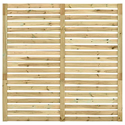 Bambuszaun,Sichtschutzzaun Kiefernholz Imprägniert Gartenzaun Element Windschutzzaun Lamellenzaun Dichtzaun Trennwand…