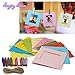 Xtech accessories Kit for Fujifilm Instax Mini 9/8 Camera includes: 3 x Fujifilm INSTAX Mini Film Pack (60 Sheets total), 60 Colorful Mini 9 Sticker Frames, Colorful plastic & paper frames + More