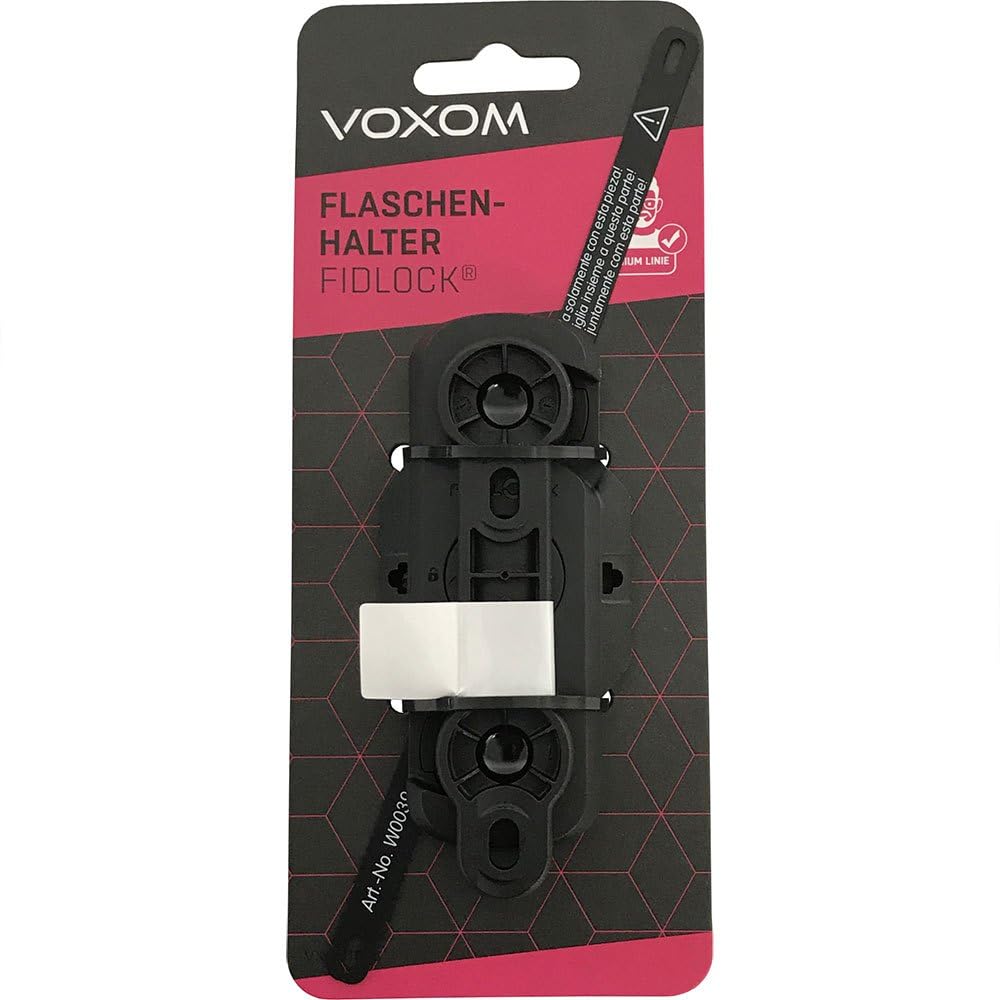 Voxom Unisex - Adult Magnetic Holder Fidlock Bottle Holder, Black