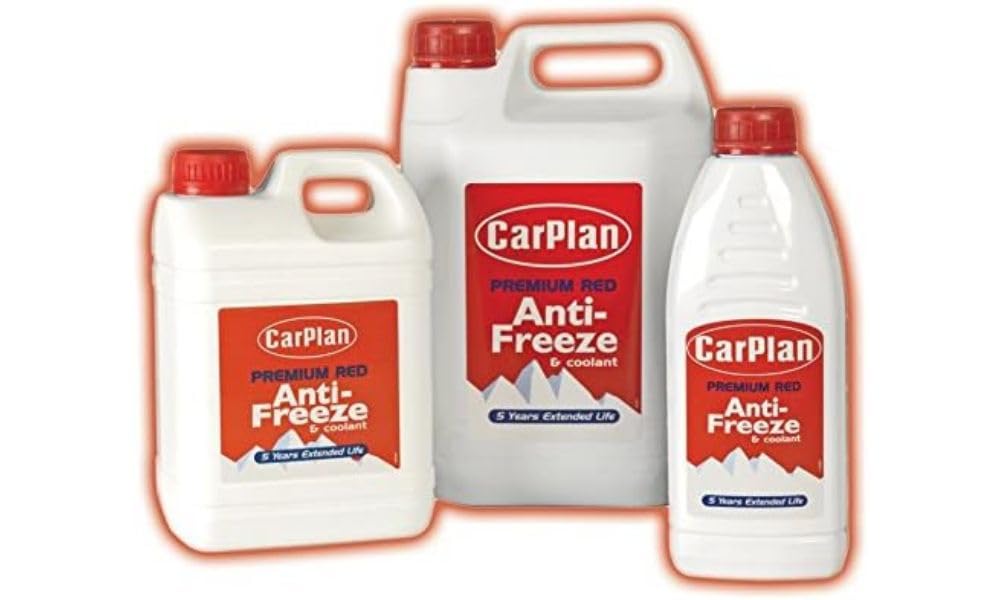 CarPlan FSA005 Premium Anti-Freeze, Red