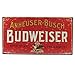 Desperate Enterprises Budweiser Beer Weathered Distressed Retro Vintage Tin Sign
