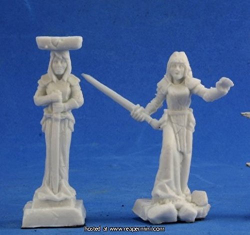 Bones Caryatid Columns (2) Miniature Reaper
