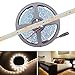 Weatherproof Warm White LED Light Strip, 3528 - 16.4 Feet, 300 LEDs, 3000K, 72 Lumens per Foot. 12V DC