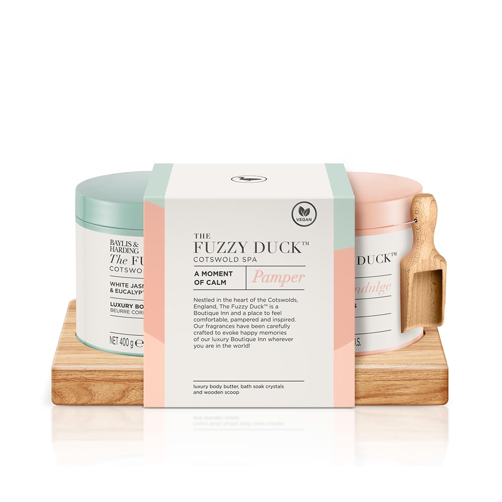 Baylis & Harding The Fuzzy Duck Cotswold Spa A Moment of Calm Gift Set - Vegan Friendly