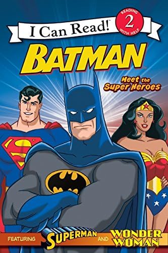 I Can Read! BATMAN PHONICS FUN 12 Story Book DC Super Hero Stories