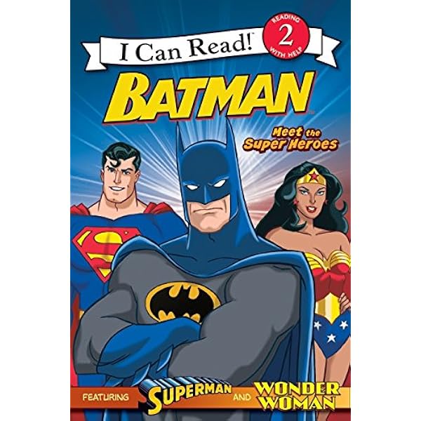 I Can Read! BATMAN PHONICS FUN 12 Story Book DC Super Hero Stories