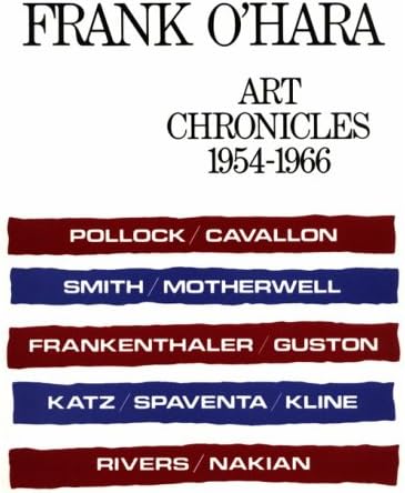 Art Chronicles: 1954-1966